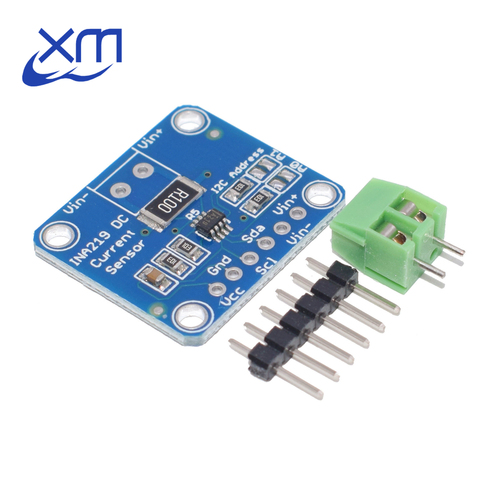 1PCS SOT23 INA219 Bi-directional DC Current Power Supply Sensor Breakout Module DIY 3V-5V IIC I2C Power Monitoring Sensor Module ► Photo 1/5