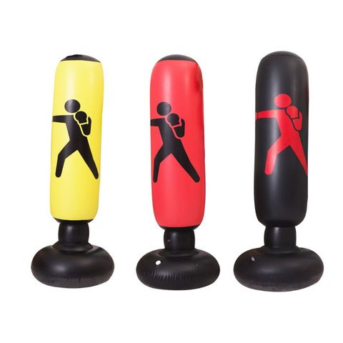 Fitness Inflatable Punching Bag Stress Punch Tower Fight Exercise Speed Stand Power Boxing Target Bag for Children Teens Adult ► Photo 1/6