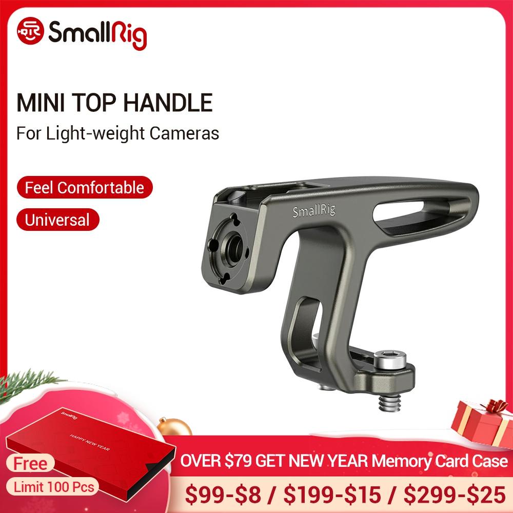 SmallRig Mini Top Handle With Cold shoe mount for for mirrorless/digital cameras/other small cameras (1/4”-20 Screws) - 2756 ► Photo 1/6