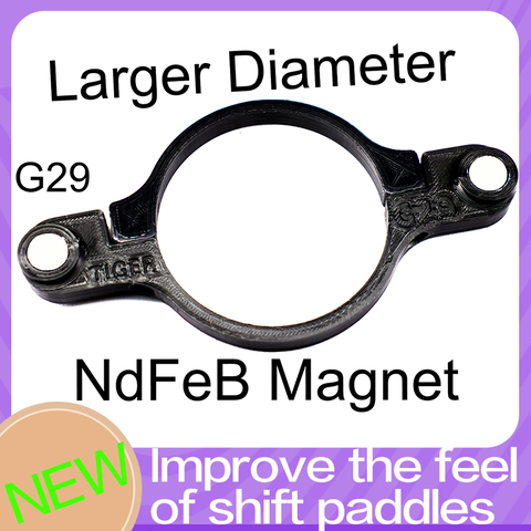 For logitech G29 G923 SHIFTER MOD Magnet Shifter Paddles MOD Improve Feel NdFeB Magnet SIMRACING sim racing ► Photo 1/3