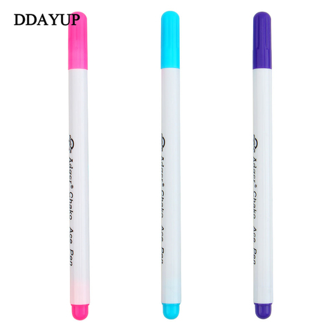 3pcs/lot Air / Water Erasable Marker Pen Fabric Marker Design Effect Writing Pens Color Stationery Office School supplies ► Photo 1/6
