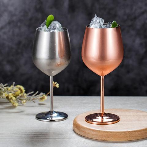 Stainless Steel Red Wine Goblet Bar Party Beer Juice Drink Champagne Cup Beer Juice Drink Champagne Cup Drink Cup wine cup cup ► Photo 1/6