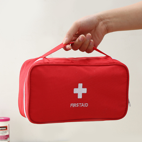 Brand New High Capacity Treatment Medical Bag First Aid Kits Home Office School Outdoor Camping Traveling Rescue Emergency Use ► Photo 1/6
