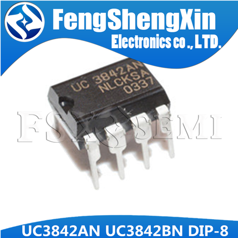 10pcs/lot UC3842AN DIP8 UC3842 UC3842BN DIP 3842AN DIP-8 UC3842A UC3842B UC3842 PWM Controller IC ► Photo 1/2