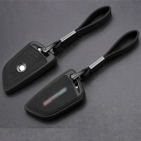 Leather TPU Car Key Case Cover Shell For BMW X1 X3 X5 X6 X7 1/3/5/6/7 Series G30 G20 G32 G11 F20 Z4 F48 F39 G01 G02 F15 F16 G07 ► Photo 1/6