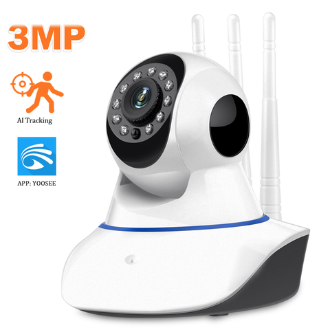 Yoosee Wireless IP Camera 1080P 1536P Home Security Indoor Two Way Audio Pan Tilt CCTV WiFi Camera 3MP Baby Monitor Video ► Photo 1/6