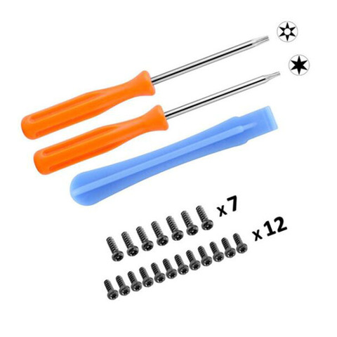 Opening Disassemble Repair Parts Tools Kit T8 T6 Screwdriver with Screws for XBOX ONE /S Slim ones/ Elite Gamepad Controller ► Photo 1/5