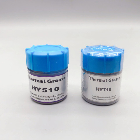 1 PCS 10g HY510/610/710 CPU Thermal Grease Compound Paste Heat Conductive Silicone Paste ► Photo 1/6