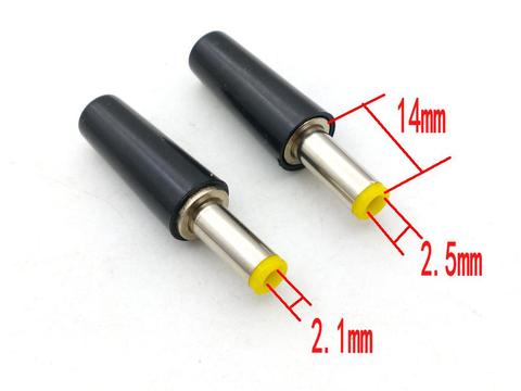 6pcs DC Power 5.5x2.1mm/DC 5.5x2.5mm Cable Male Plug Socket for Camera / LED connector ► Photo 1/3