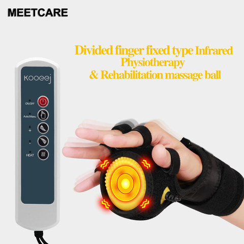 Infrared Hot Compress Hand Massager Ball Massage Hand and Fingers Physiotherapy Rehabilitation Spasm Dystonia Hemiplegia Stroke ► Photo 1/6