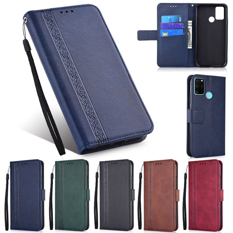 Wallet Leather Case for Huawei Honor 8 9 10 10i 20 Pro 20s 20i 30s 30 Lite P Smart Plus 2022 Z S 2022 Book Phone Bag ► Photo 1/6
