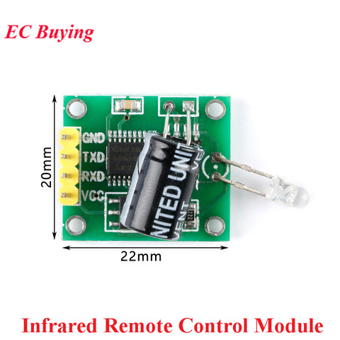 Infrared IR Wireless Remote Control Module Single-chip Microcomputer Decoding Communication TTL Learning Board ► Photo 1/5