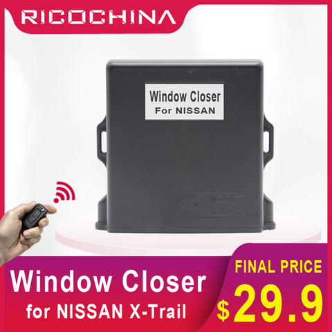 Car power window closer for NISSAN X-Trail XTrail automatic close windows intelligently 2022 2017 2016 2010 2011 ► Photo 1/5