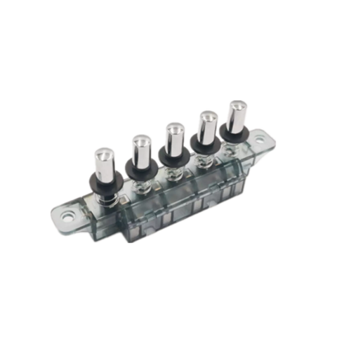 MQ165 3-Interlock 1-Reset 1-Latching 5 Keys Switch 250VAC 4A for Kitchen Hood ► Photo 1/6