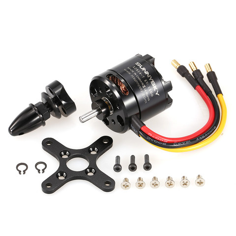 1PC Original SUNNYSKY X2814 900KV 1000KV 1100KV 1250KV External Rotor Brushless Motor for RC 3D fixed-wing Aircraft Airplanes ► Photo 1/6