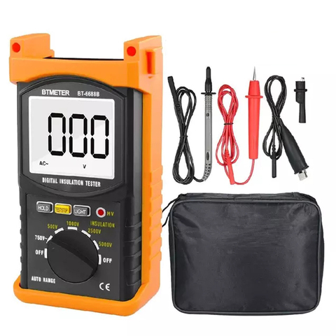 BTMETER BT-6688B Digital Insulation Resistance Tester,with Test Voltage 5000V,Insulation Resistance 200G ohms,High Voltage ► Photo 1/6