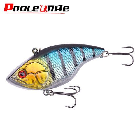 1PC Vibration Sinking VIB Fishing Lure 7.2cm 18g Lipless Crankbait Artificial Hard Bait All Depth Winter Pike Bass Winter Tackle ► Photo 1/6