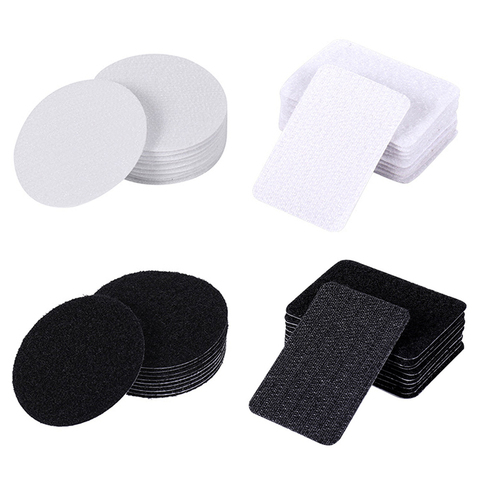 5Pairs/lot Strong Self Adhesive Hook and Loop Fastener Tape Double-sided Sticker Velcros Adhesive Fastener Hook Loop DIY Sewing ► Photo 1/6