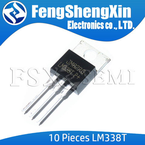 10pcs/lot LM338T TO-220 LM338  Adjustable Regulators ► Photo 1/1