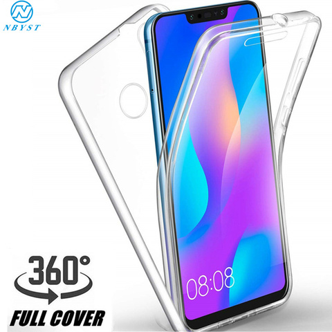 360 Full Body Case for Xiaomi 10 Lite Mi Note 10 Lite Pro Double Clear Cover on Redmi 9C 9A Note 9S 8T 8A S2 7A 6A 5A 4X 7 8 Pro ► Photo 1/6