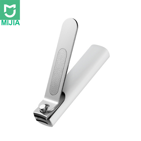 New Xiaomi Mijia Stainless Steel Nail Clippers With Anti-splash Cover Trimmer Pedicure Care  Professional File Nail Clip ► Photo 1/6