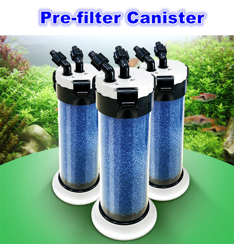 External Aquarium Sponge Filter Canister Fish Tank Prefilter Used With External Filter Pump or Water Pump For Tube 12mm 16mm ► Photo 1/1