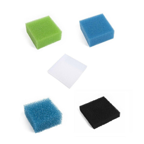 Set Compatible Aquarium Filter Sponge for Juwel Compact / Bioflow 3.0 (2 x Fine, 2 x Carbon, 1 x Coarse, 1 x Nitrate, 5 x Poly) ► Photo 1/6