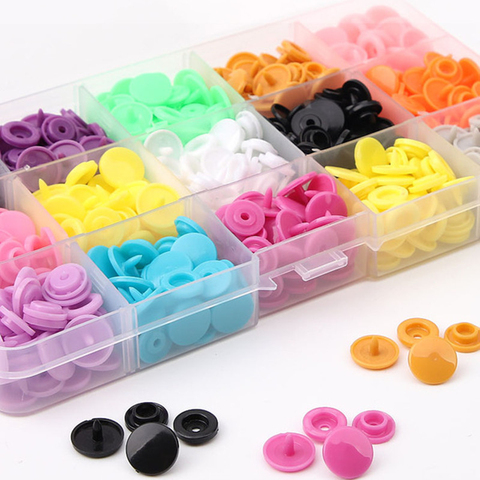 T3/T5/T8 Plastic Snaps Button Fasteners Baby Clothes Garment Accessories Clip Qulit Cover Sheet Button Floder Dark Buckle Button ► Photo 1/6