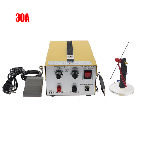 Jewelry spot welding machine DX-30A welding machine welding machine gold and silver necklace welding 0.4mm-1mm ► Photo 1/6