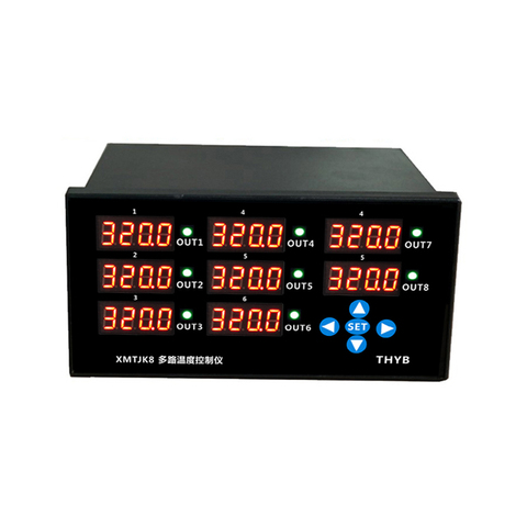 8-channel PID Temperature Controller, Multi-channel Temperature Control, Computer Monitoring Temperature Recording Curve Record ► Photo 1/4