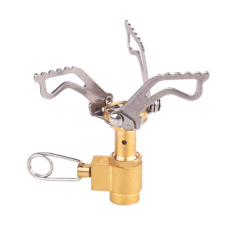 Super Mini Camping Stove 3000W Outdoor Pocket Gas Burner Ultralight Camping Tools ► Photo 1/6