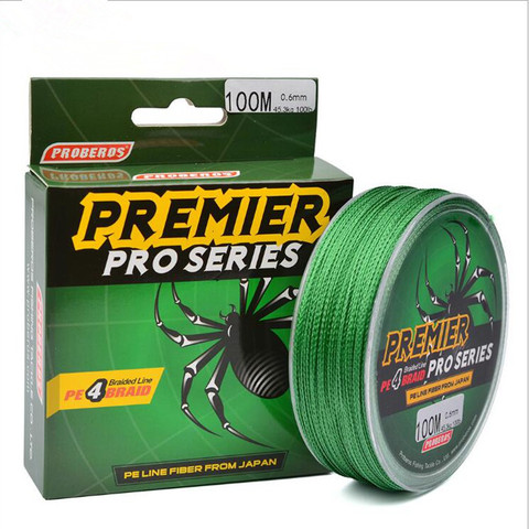 4 series 100 meters PE Braided Fishing Line 6-100LB Multifilament Fishing  Lines For Carp Fishing Tackle Saltwater Fishing - Price history & Review, AliExpress Seller - Suffyu Mr. Xu Store