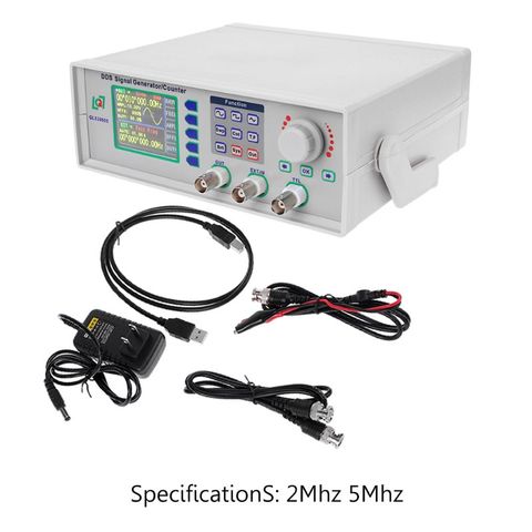 DDS Function Signal Generator Counter Signal Source Frequency Meter Pulse Generator Synthesizer QLS2800S 2MHz / 5MHz ► Photo 1/6