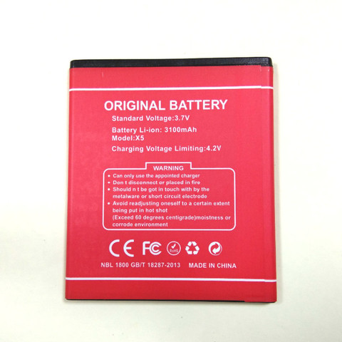 Westrock 3100mAh X5 Battery for DOOGEE X5 X5 Pro X5S Cellphone ► Photo 1/2
