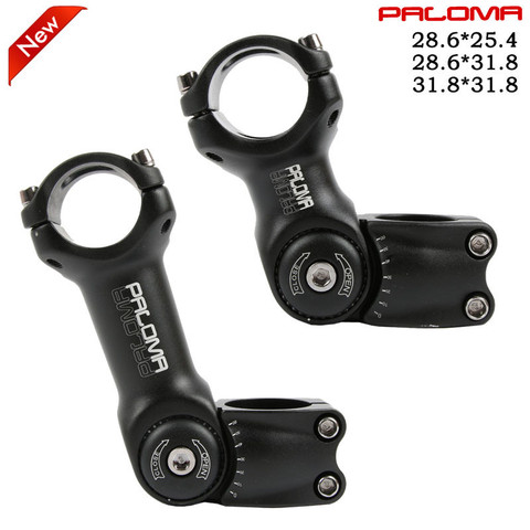 Bicycle Adjustable Bike Stem MTB Mountain Road Stems Riser 90 110 130mm * 25.4mm 31.8mm*90/120 MM ► Photo 1/6