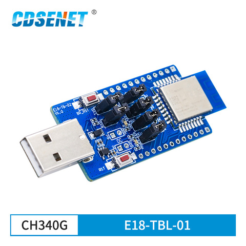 E18-TBL-01 USB to TTL UART CH340G Test Board ZigBee Module 2.4GHz CC2530 E18-MS1-PCB ► Photo 1/5