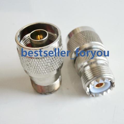 N Male Connector To UHF SO-239 SO239 Female Jack Coax Straight RF Adapter Connector ► Photo 1/6