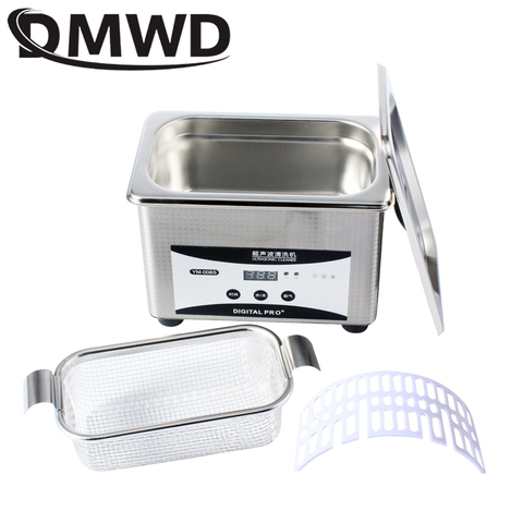 0.8L Ultrasonic Cleaner Stainless Steel Washing Bath Machine Glasses Jewelry Watch Denture Mini Ultrasound Wave Cleaning Tank ► Photo 1/6