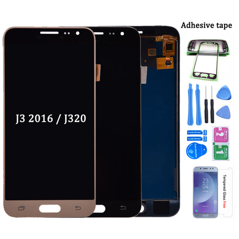 LCD For Samsung Galaxy J3 2016 J320 J320A J320F J320P J320M J320Y J320FN LCD Display Screen Touch Digitizer ► Photo 1/6