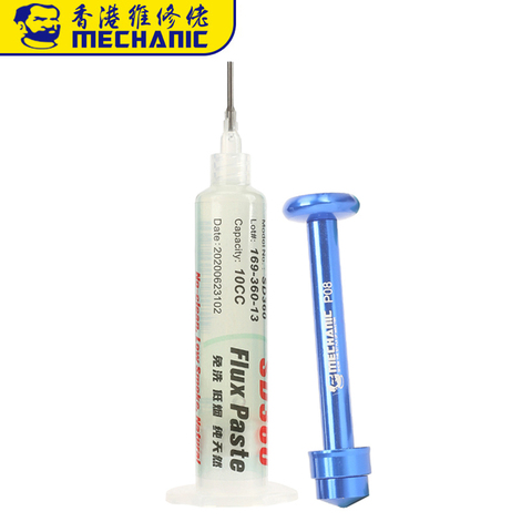 Mechanic 10CC Soldering Paste Flux PCB BGA SMD SMT No-clean Transparent Welding Flux Solder Paste With Booster ► Photo 1/6