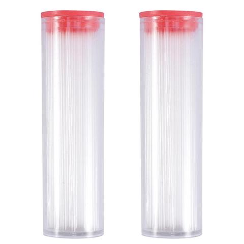 200PCS Glass Capillary Tube Micro Hematocrit Tubing Melting Tube Multi-Purpose Glass Tube For Clinic Hospital Use Red ► Photo 1/6