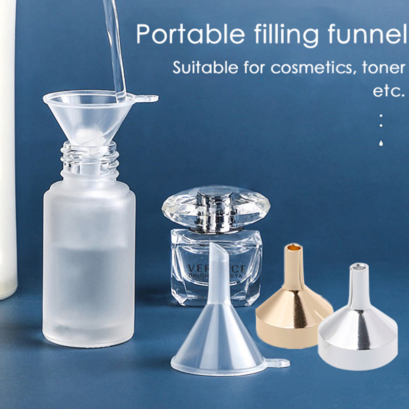 10 PCS Mini Funnel for Essential Oil Bottles, Small Funnels for Lab  Bottles, Liquid Oil , Perfumes, Spices, Powder Funnel