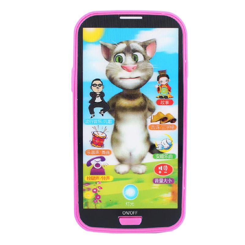 Cartoon Music Phone Baby Toys  Educational Learning Toy Phone Gift for Kids DSUK 