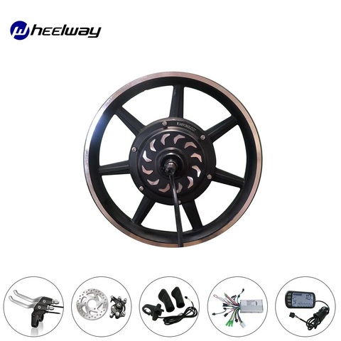 14 Inch Hub Motor 24V/36V/48V 350W/500W Electric Bicycle Brushless Non Gear DC Disc Brake/Rising Brake/Drum Brake Hub Motor ► Photo 1/6