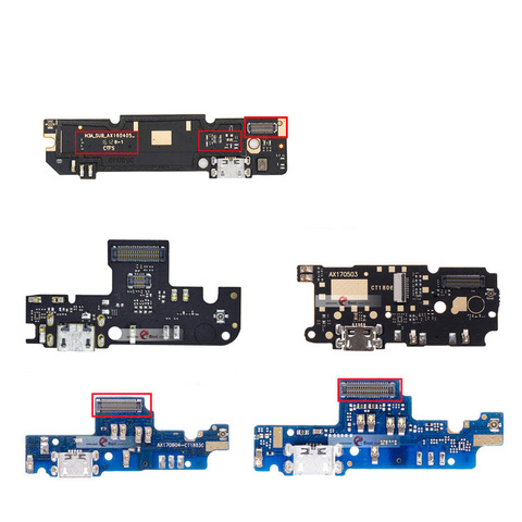 1pcs USB Power Charging Connector Charing Port Dock Flex Cable For Xiaomi Redmi 3 3S 4A 4X 5A Note 4X Global 2 4 Note 3 Pro 5A ► Photo 1/3