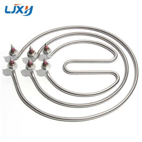 LJXH Noodle Cooking Stove Barrel Soup Pot Heating Tube Round Heating Rod Electric Heating Pipe 220V/380V 3KW/4KW Heater Element ► Photo 1/1