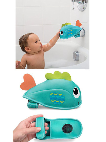 Cartoon diving material Water Faucet mouth Protection Cover Baby Safety Protector Bath Tap Product Edge Corner Guards kids care ► Photo 1/6
