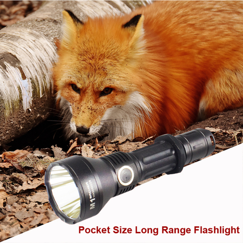 MAXTOCH Archer M1,800 meters+, Shoter Version of  Shooter 2X, SST-40-W P2 LED, One 18650 Flashlight Compact Size Hunt Torch, ► Photo 1/2