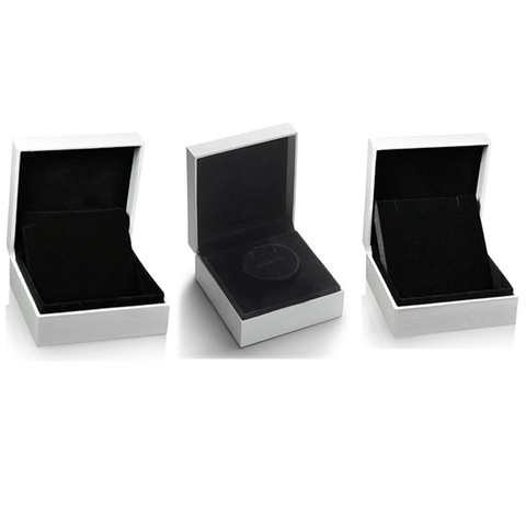 12pcs Cardboard Jewelry Set Gift Box Ring Necklace Bracelets Earring Gift  Packaging Boxes With Sponge Inside Rectangle