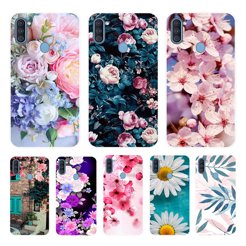 For Samsung Galaxy A01 A51 A11 A71 A91 Case Fashion Pattern Soft Back Cover Silicone Phone Cases For Samsung A 01 51 71 91 Capas ► Photo 1/6